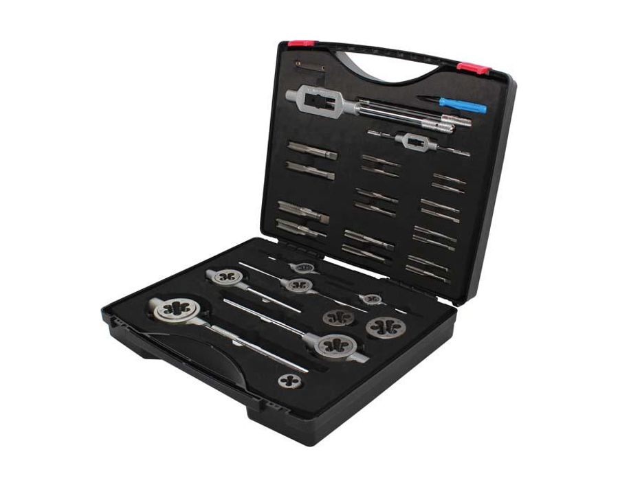 Hand-Gewindebohrer und Schneideisen Satz, BSP