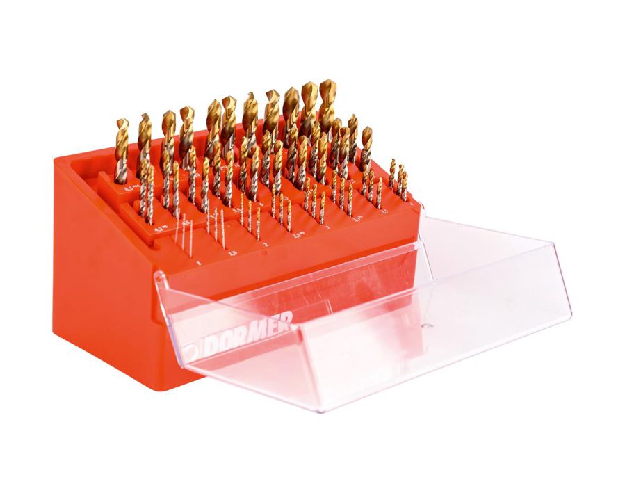 Spiralbohrer-Satz mit zyl. Schaft