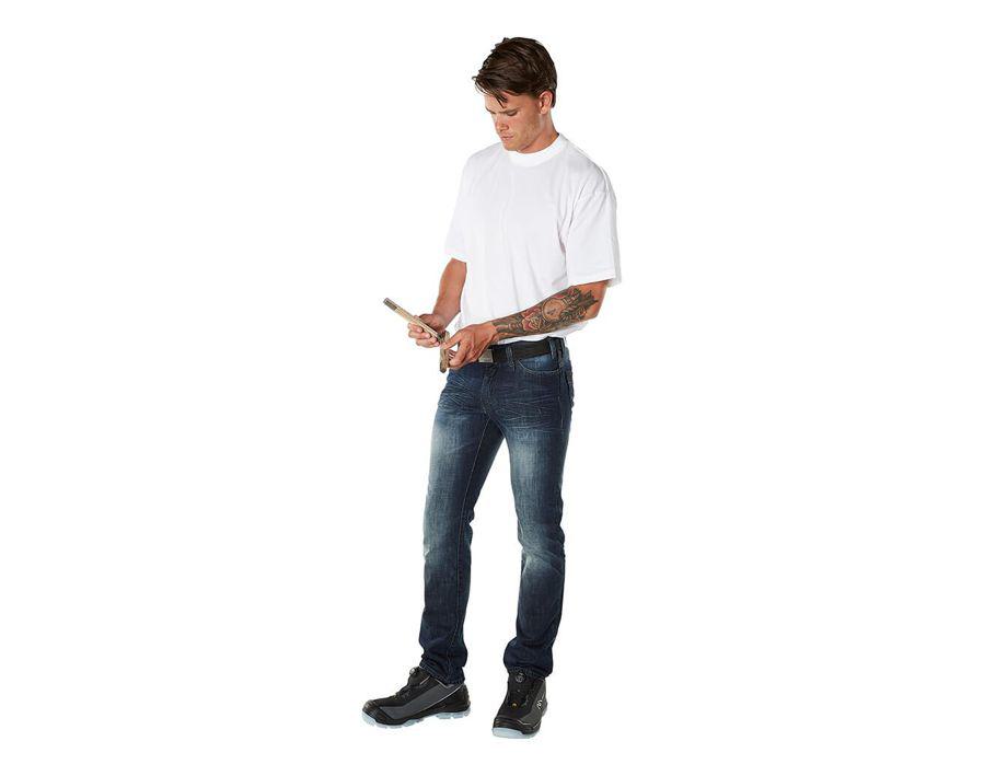 Jeans FRONTLINE denim lavato scuro