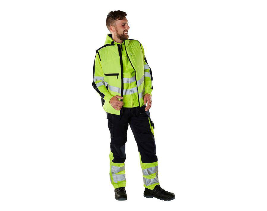 Gilet antifreddo SAFE SUPREME hi-vis rosso/antracite scuro