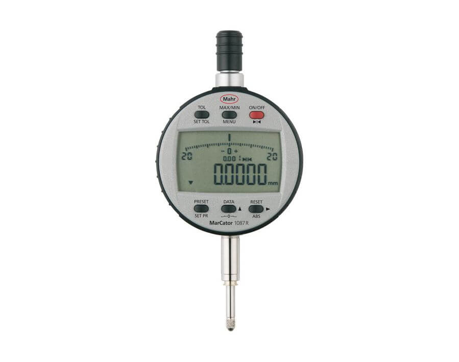 Digital-Messuhr für Rundlauf- und Ebenheitsprüfung, mit Integrated Wireless