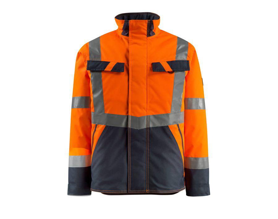 Giacca antifreddo SAFE LIGHT hi-vis arancio/blu navy scuro