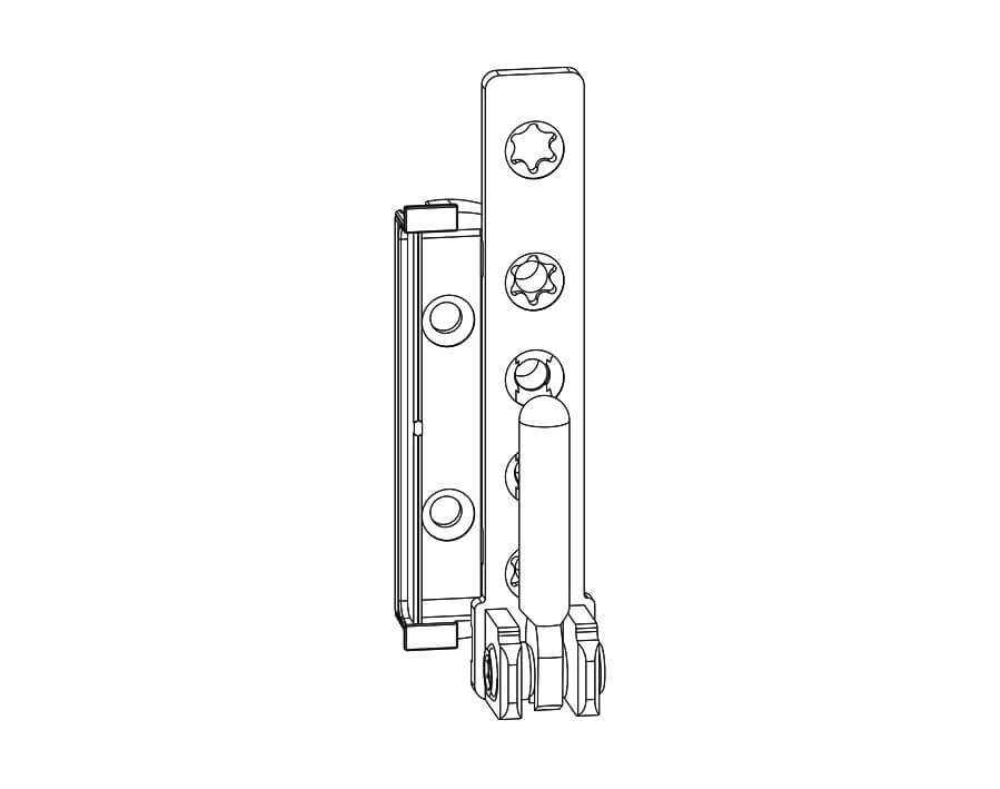 Supporto cerniera DT160