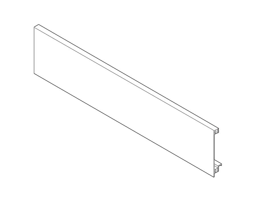 Frontale senza scanalatura per cassetto interno LEGRABOX pure 