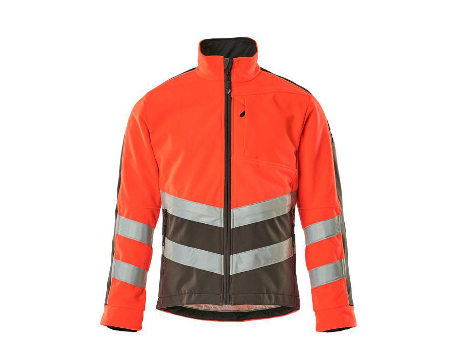 Giacca in pile SAFE SUPREME hi-vis rosso/antracite scuro