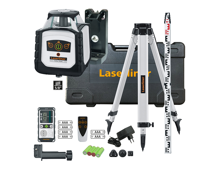 Laser rotativo con treppiede Cubus G 210 S set Laser rotativo con treppiede Cubus G 210 S set