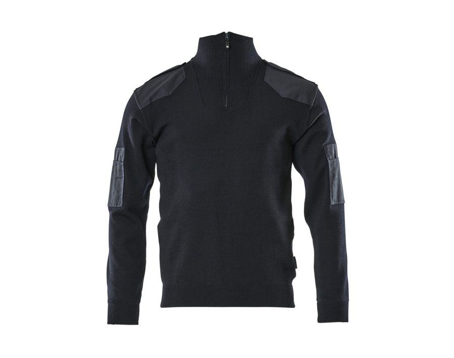 Maglione con mezza cerniera FRONTLINE blu navy scuro