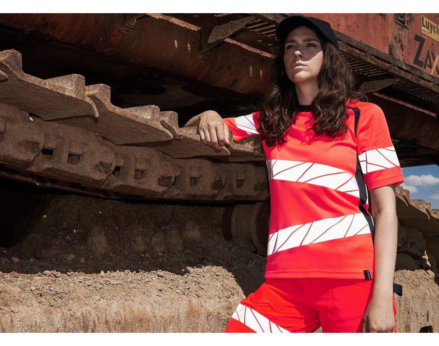 Bermuda ACCELERATE SAFE hi-vis arancio