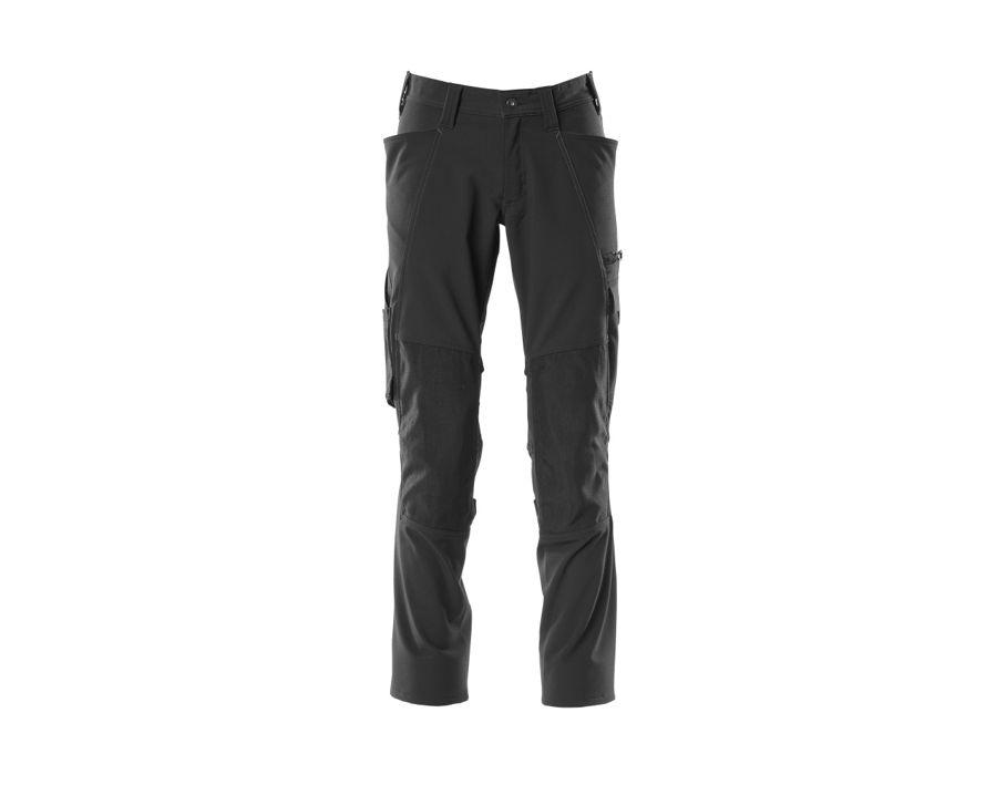 Pantaloni con tasche porta-ginocchiere ACCELERATE nero
