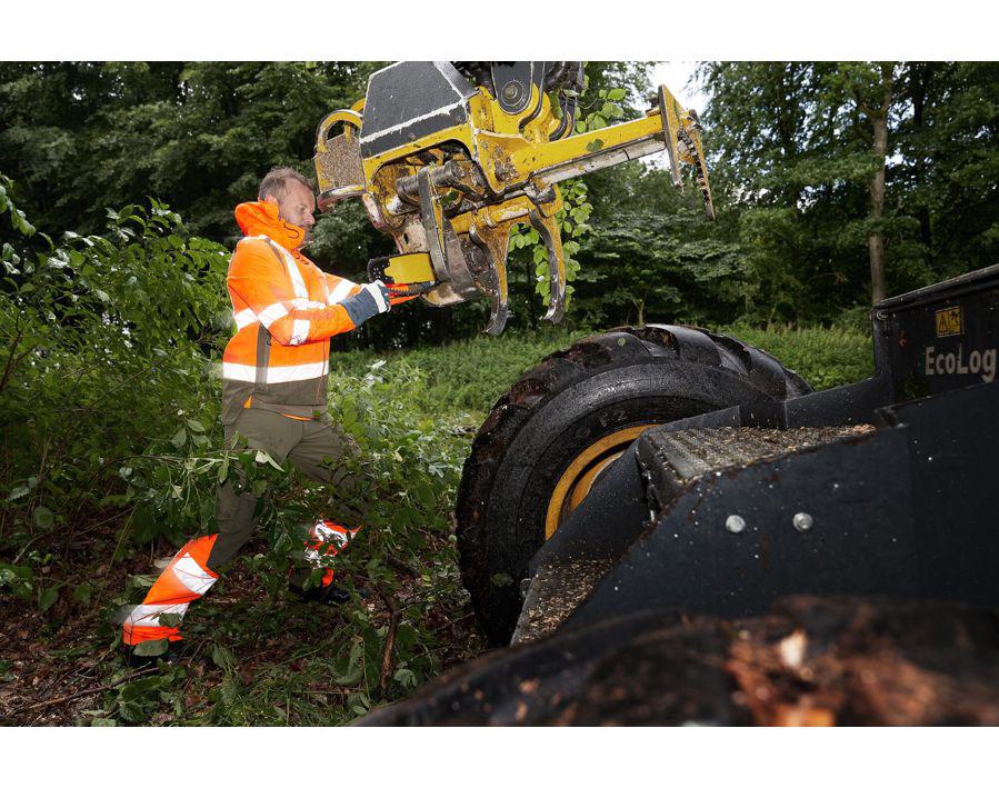 Giacca antifreddo ACCELERATE SAFE hi-vis arancio/blu navy scuro