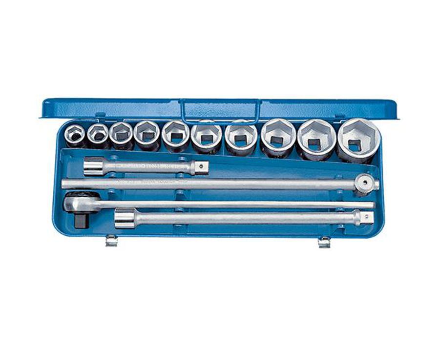 Sechskant-Steckschlüssel-Garnitur 3/4", 14-teilig