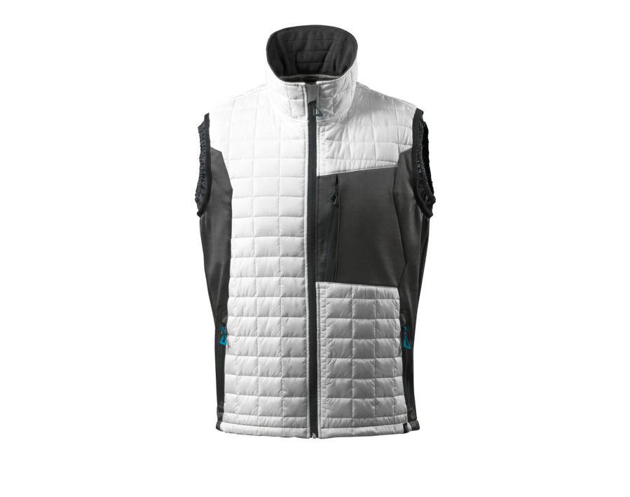 Gilet termico ADVANCED bianco/antracite scuro