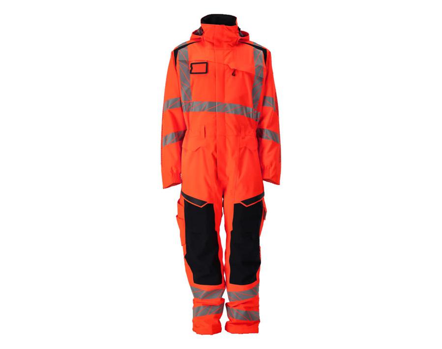 Tuta antifreddo ACCELERATE SAFE hi-vis rosso/antracite scuro