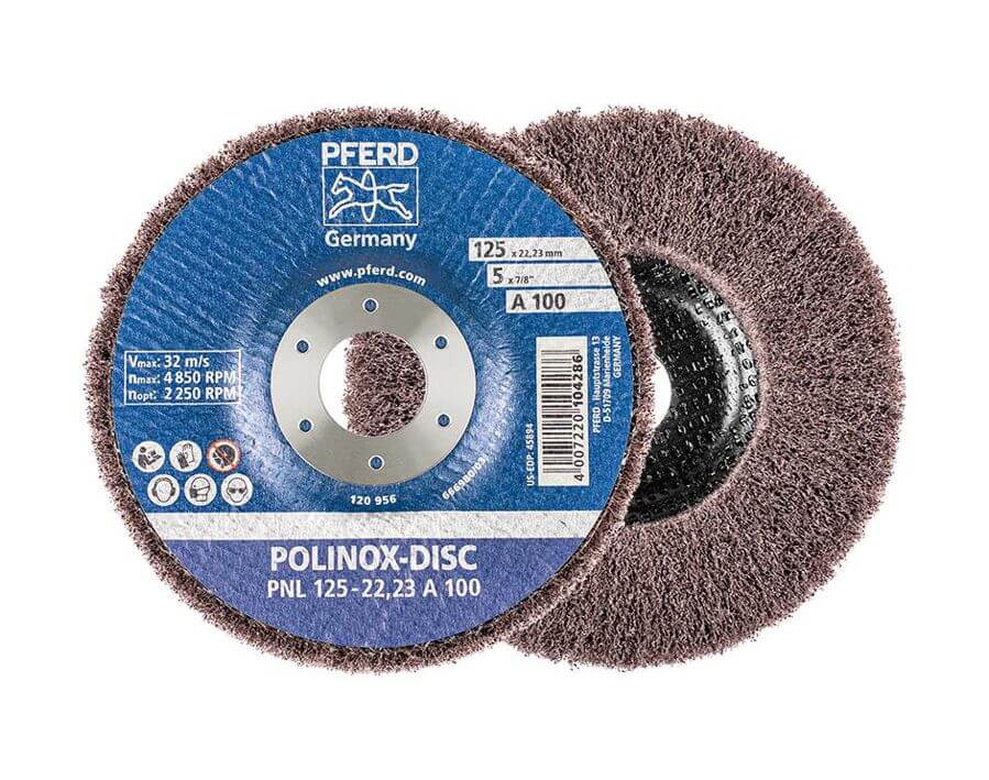 Vlies-Schleifscheibe POLINOX