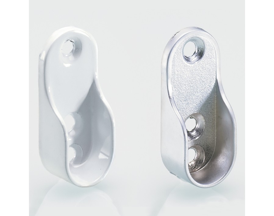 Reggitubo verniciato bianco