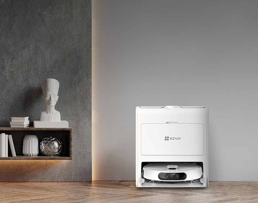 Robot aspirapolvere/lavapavimenti con intelligenza artificiale 