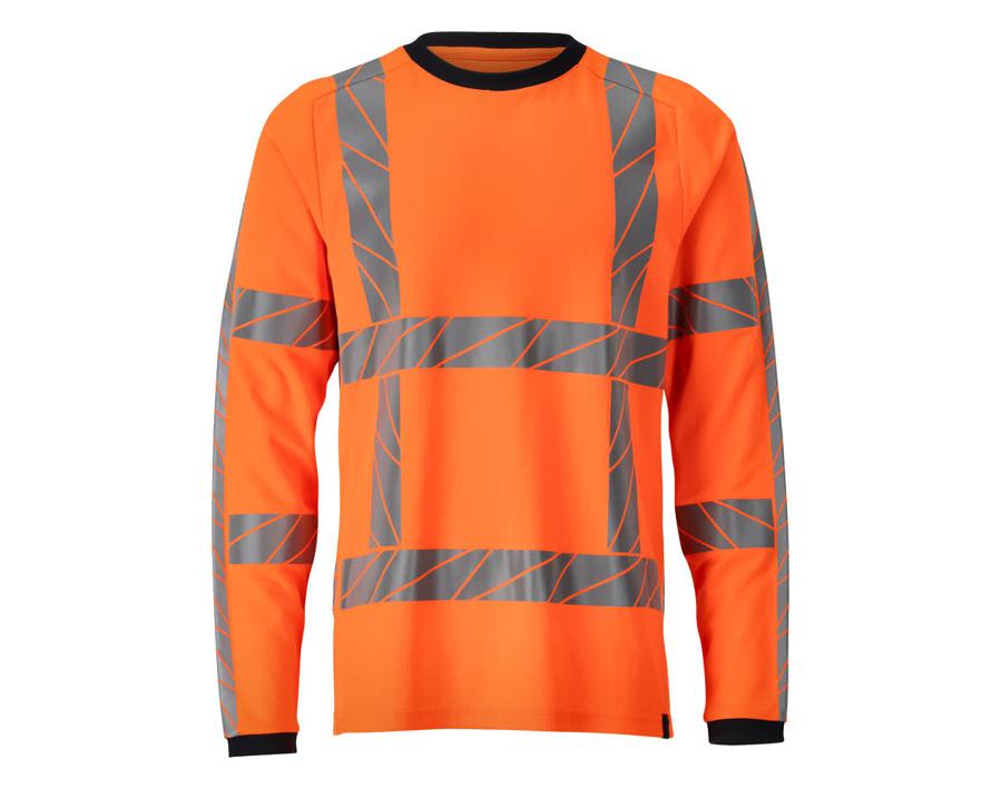 Maglietta, a maniche lunghe ACCELERATE SAFE hi-vis arancio