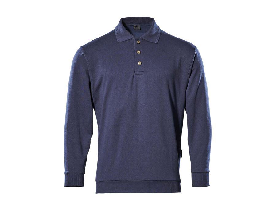 Polo Felpata CROSSOVER blu navy