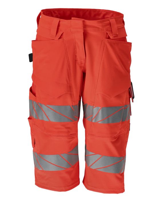 Bermuda ACCELERATE SAFE hi-vis rosso