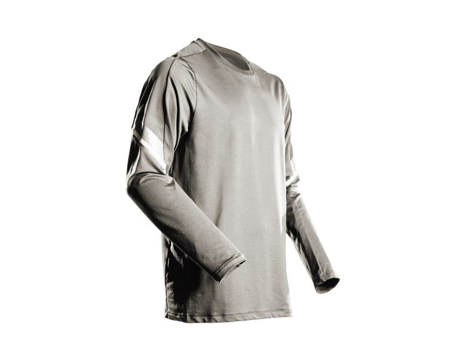 Maglietta, a maniche lunghe CUSTOMIZED grigio argento