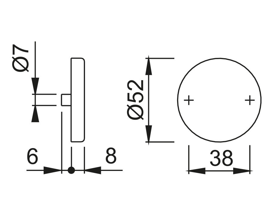 Coppia bocchette cieche E42KVS