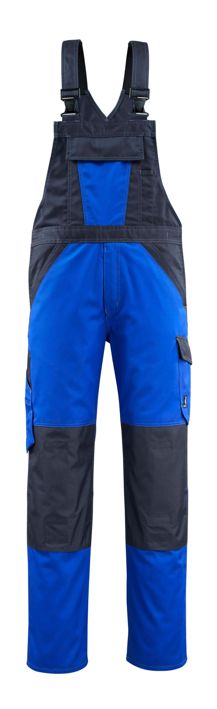 Salopette con tasche porta-ginocchiere LIGHT blu royal/blu navy scuro
