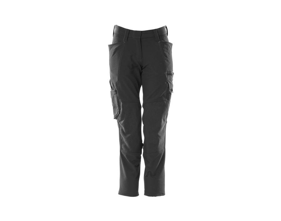 Pantaloni con tasche porta-ginocchiere ACCELERATE nero