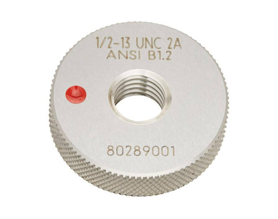 Gewindeausschusslehrring für UNC-Grobgewinde