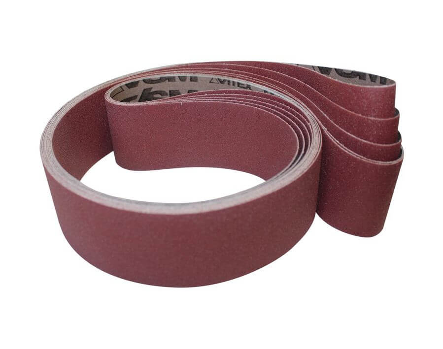 Schleifgewebeband, Korund für die Flächenbearbeitung, Abmessung 20 x 520 mm