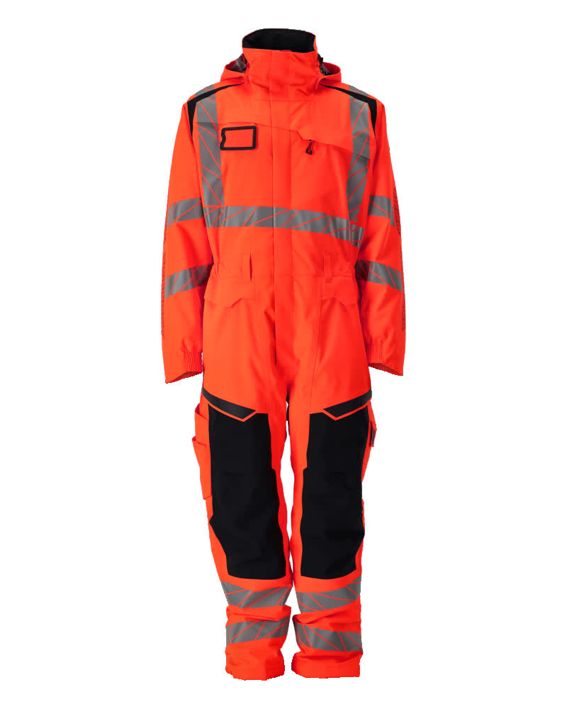 Tuta antifreddo ACCELERATE SAFE hi-vis rosso/antracite scuro