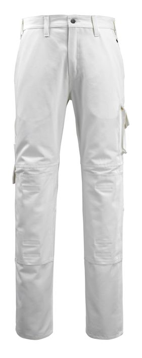 Pantaloni con tasche porta-ginocchiere WORKWEAR bianco