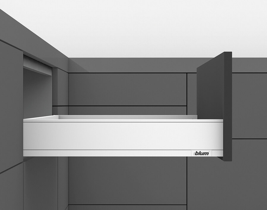 LEGRABOX pure bianco seta opaco - altezza M