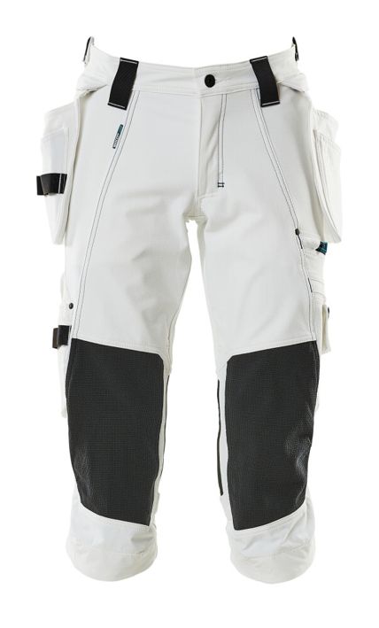 ¾ Pantaloni con tasche esterne ADVANCED bianco