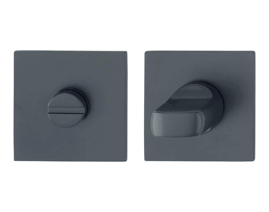 Coppia bocchette piatte Quadro RapidoPlus per porte WC E848NS