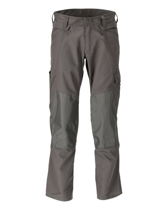 Pantaloni con tasche porta-ginocchiere ACCELERATE antracite scuro