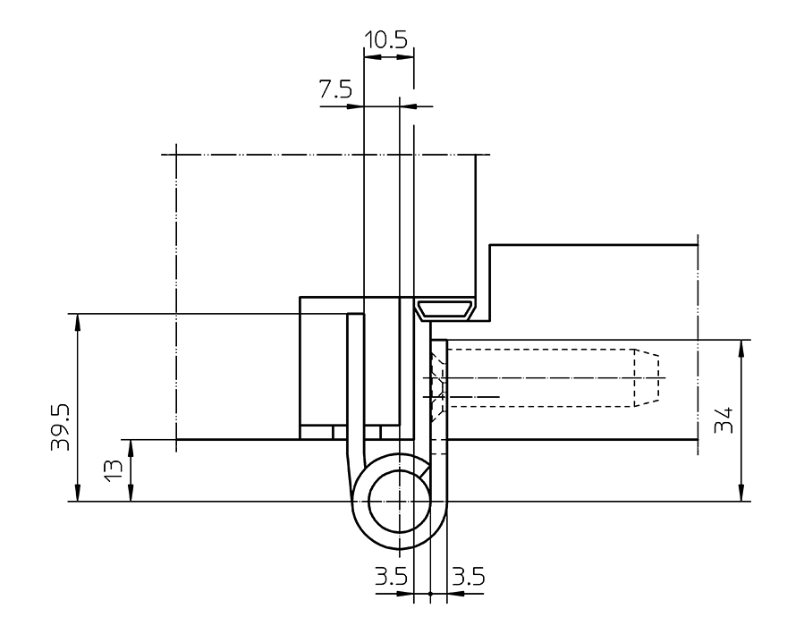 Cerniera VARIANT VX 7728/120