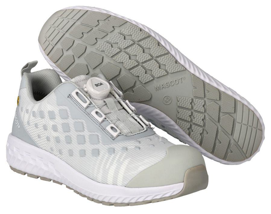 Scarpe antinfortunistiche FOOTWEAR CUSTOMIZED bianco/grigio chiaro melange
