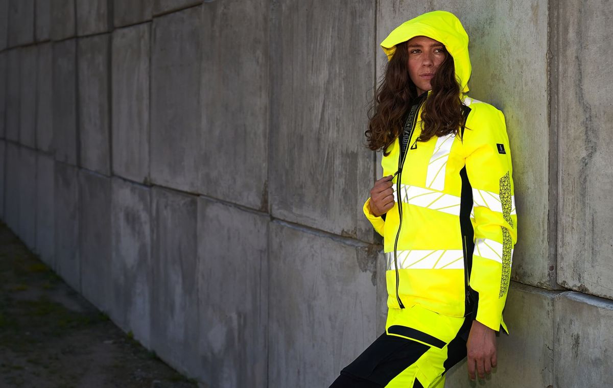 Giacca antifreddo ACCELERATE SAFE hi-vis giallo/petrolio scuro