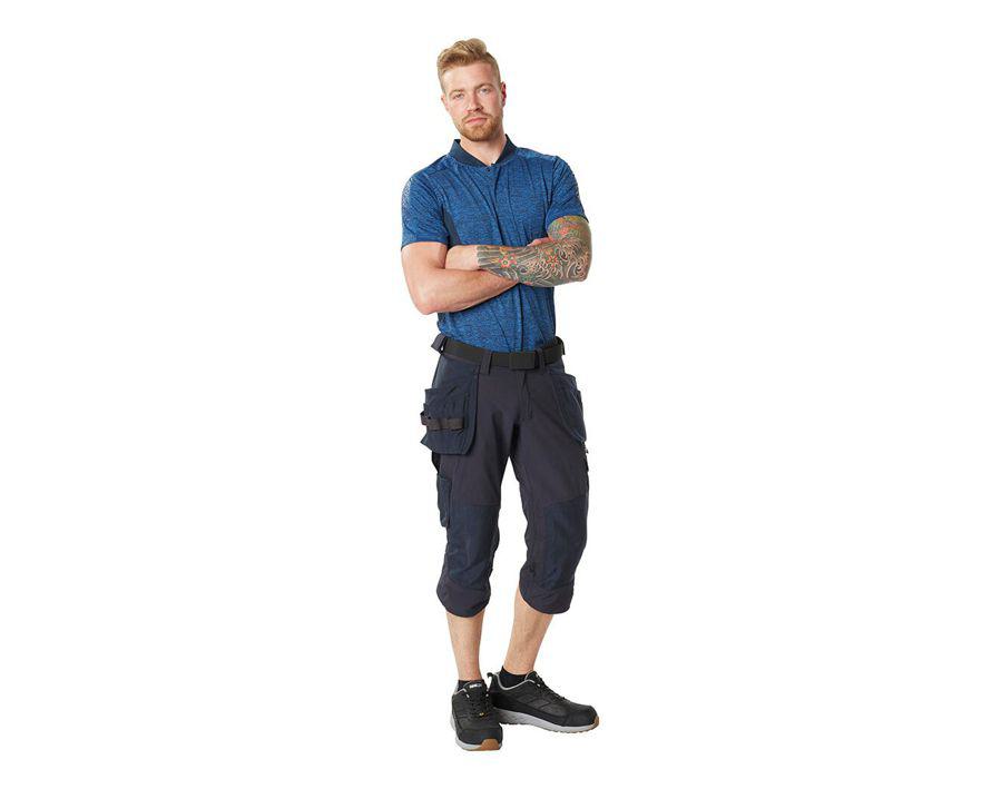¾ Pantaloni con tasche esterne ACCELERATE nero