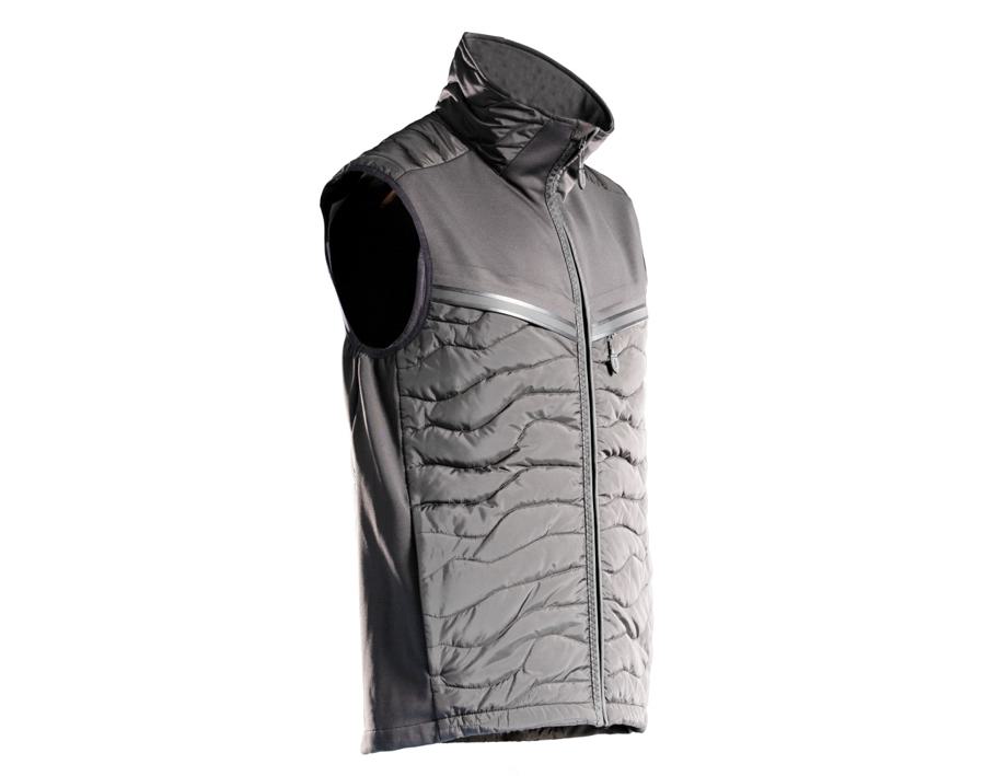 Gilet termico CUSTOMIZED grigio pietra