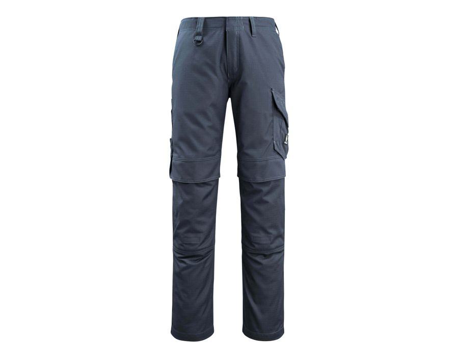 Pantaloni con tasche porta-ginocchiere MULTISAFE blu navy scuro