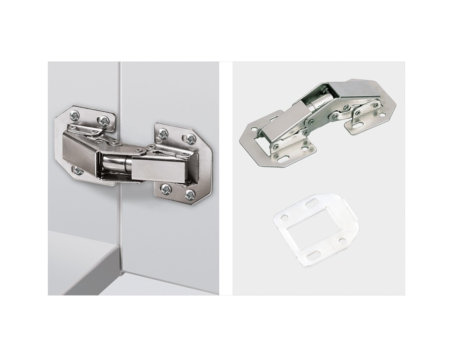Cerniera con fissaggio a viti senza molla