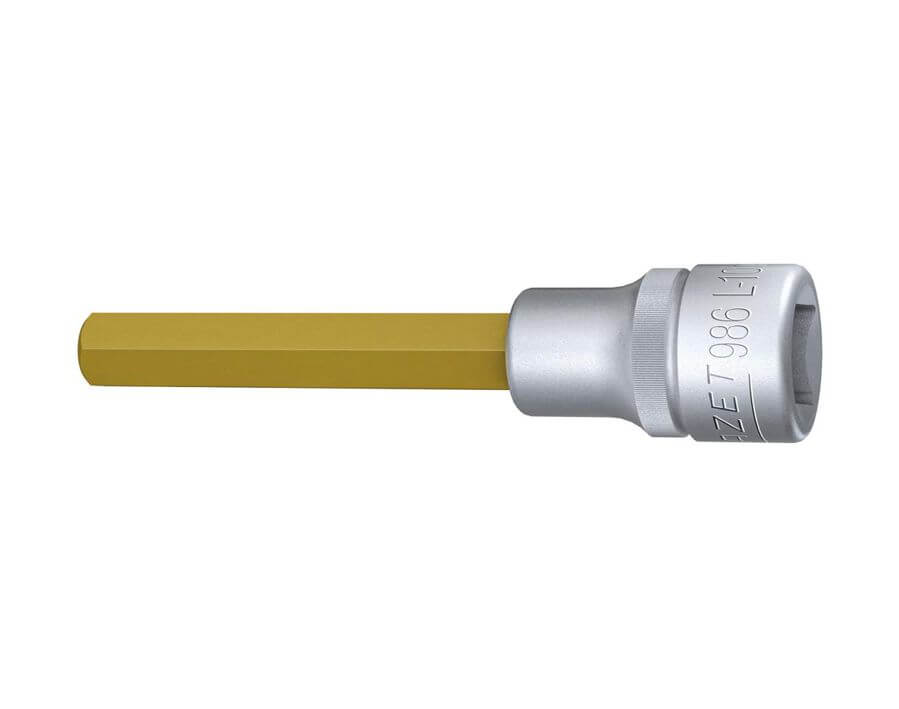 Schraubendreher-Einsatz 1/2" für Innensechskantschrauben, lang