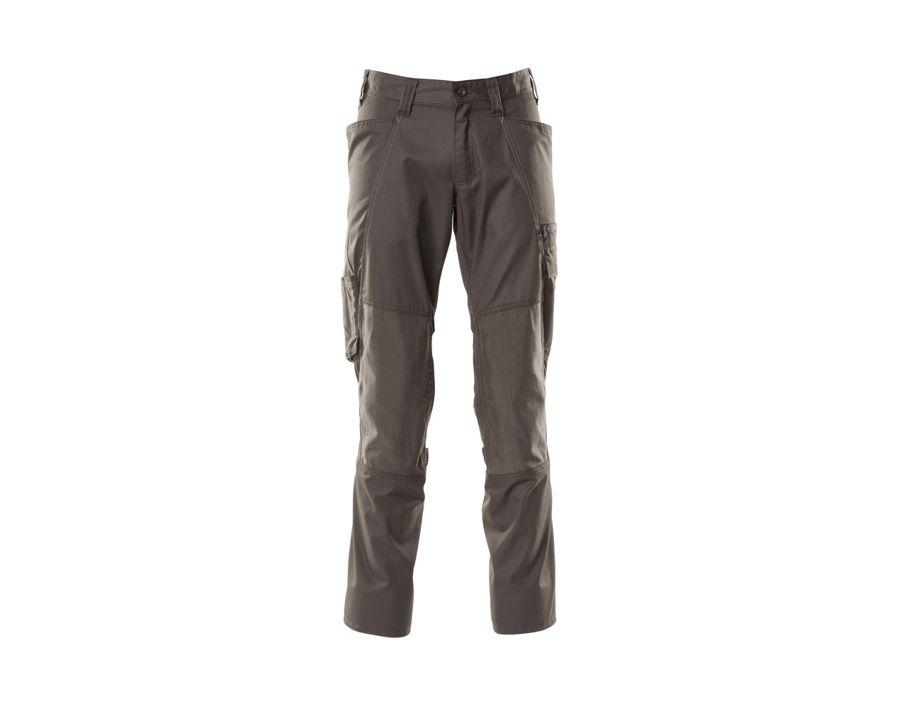 Pantaloni con tasche porta-ginocchiere ACCELERATE antracite scuro