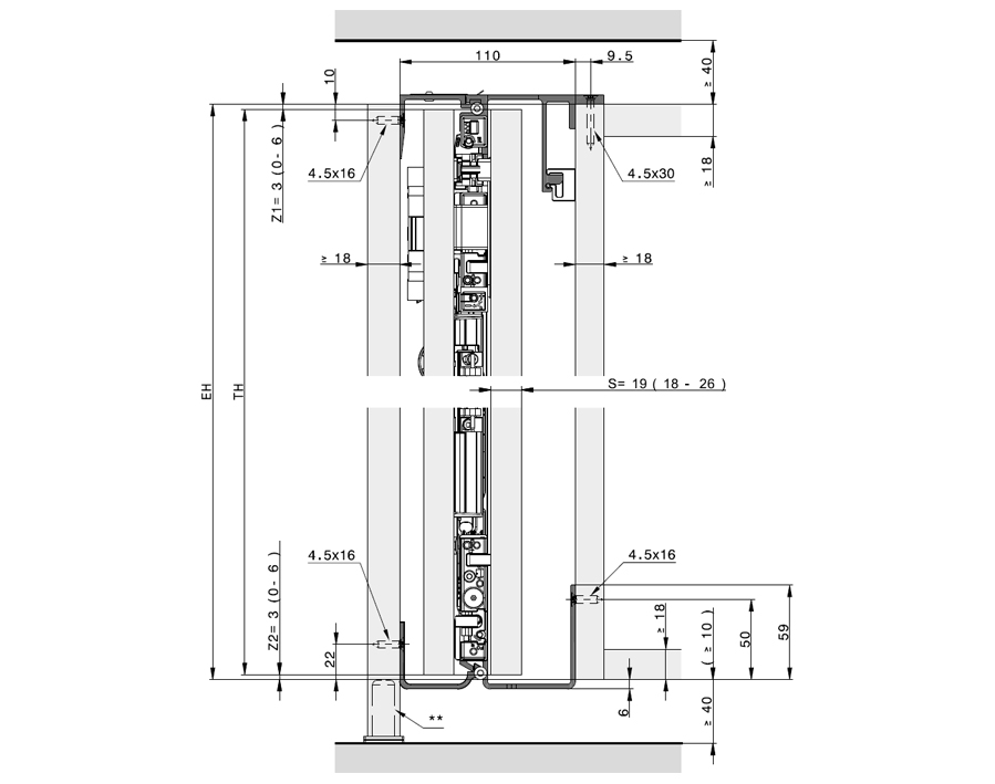 Hawa Folding Concepta III 20 Push, sinistra