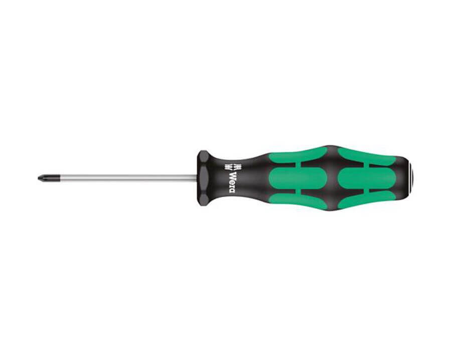 Schraubendreher für Kreuzschlitz PZ, mit runder Klinge