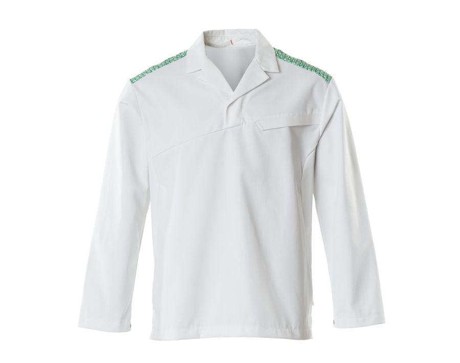 Casacca FOOD & CARE bianco/verde prato