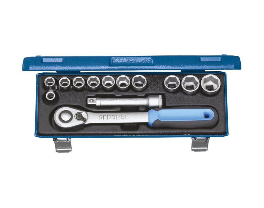 Sechskant-Steckschlüssel-Garnitur 1/2"