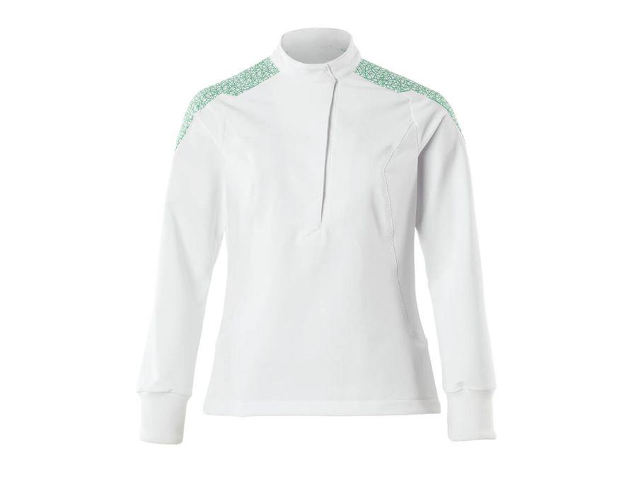 Casacca FOOD & CARE bianco/verde prato