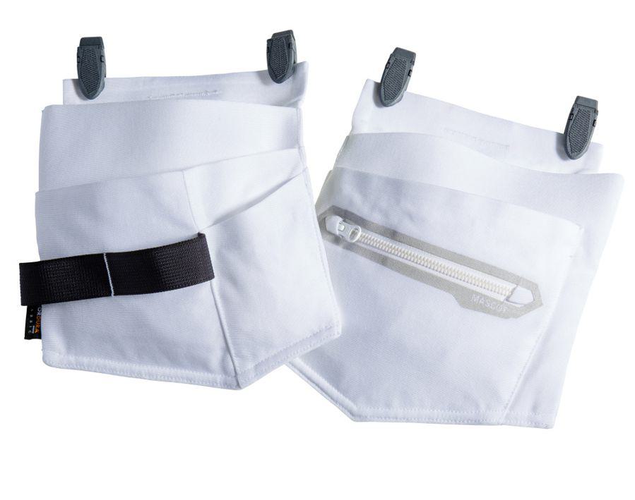 Tasche esterne, artigiano CUSTOMIZED bianco